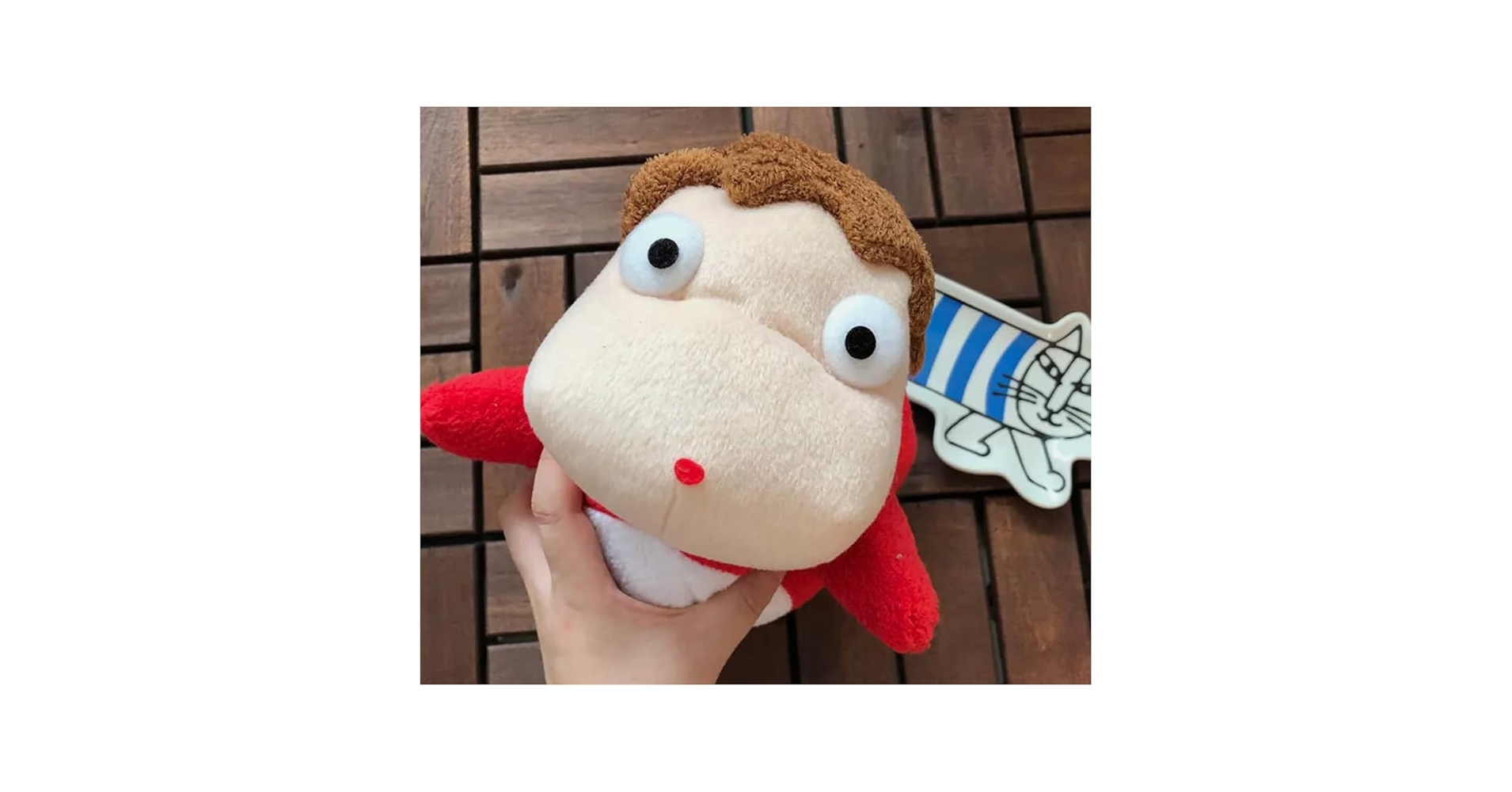 ponyo（白） Amazon.com: Ponyo by The Cliff Ponyo Princess Plush Doll